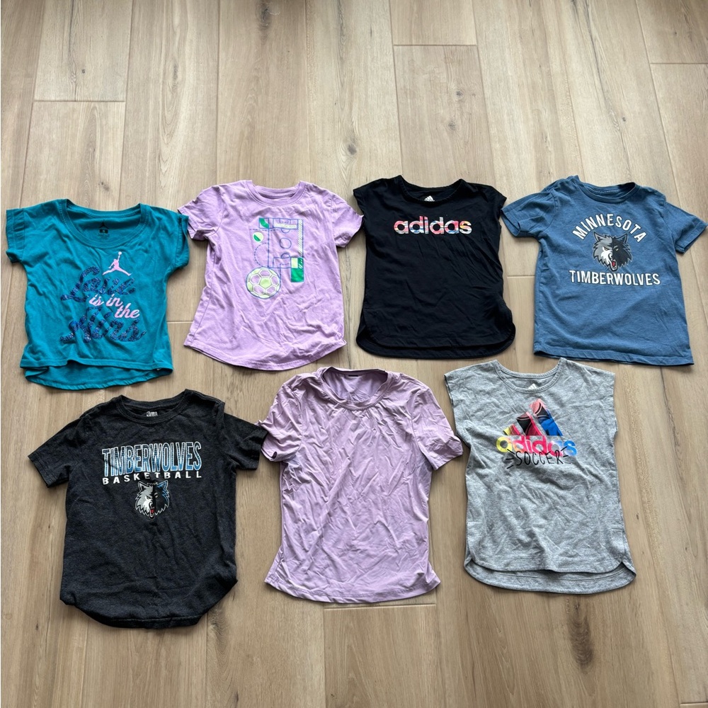 🩷Girls size 6/7 t-shirt lot🩷